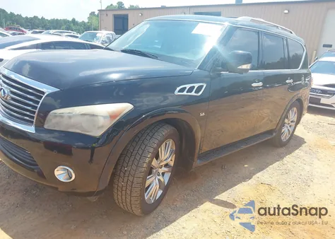 2014 Infiniti Qx80 z USA, uszkodzony, nr VIN JN8AZ2NF7E9555585